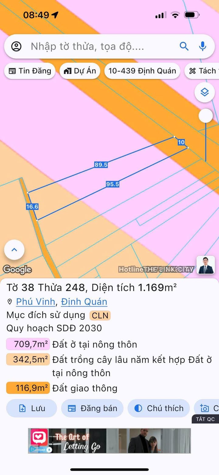 Đất nền mặt tiền Quốc lộ 20 - Phú Vinh, 1169m², giá 2 tỷ - Cơ hội đầu tư sinh lời!