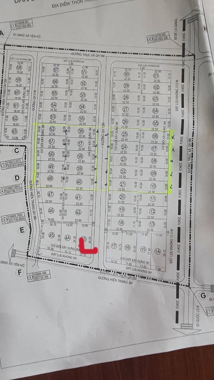 Đất nền Yên Hồ, Đức Thọ 300m² - Lô hai mặt tiền, giá thỏa thuận!