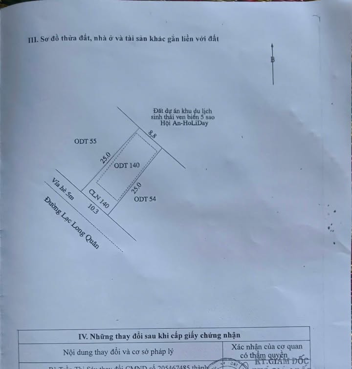 Đất nền mặt tiền Lạc Long Quân Hội An 238m² giá 11.9 tỷ - Cơ hội đầu tư tuyệt vời!