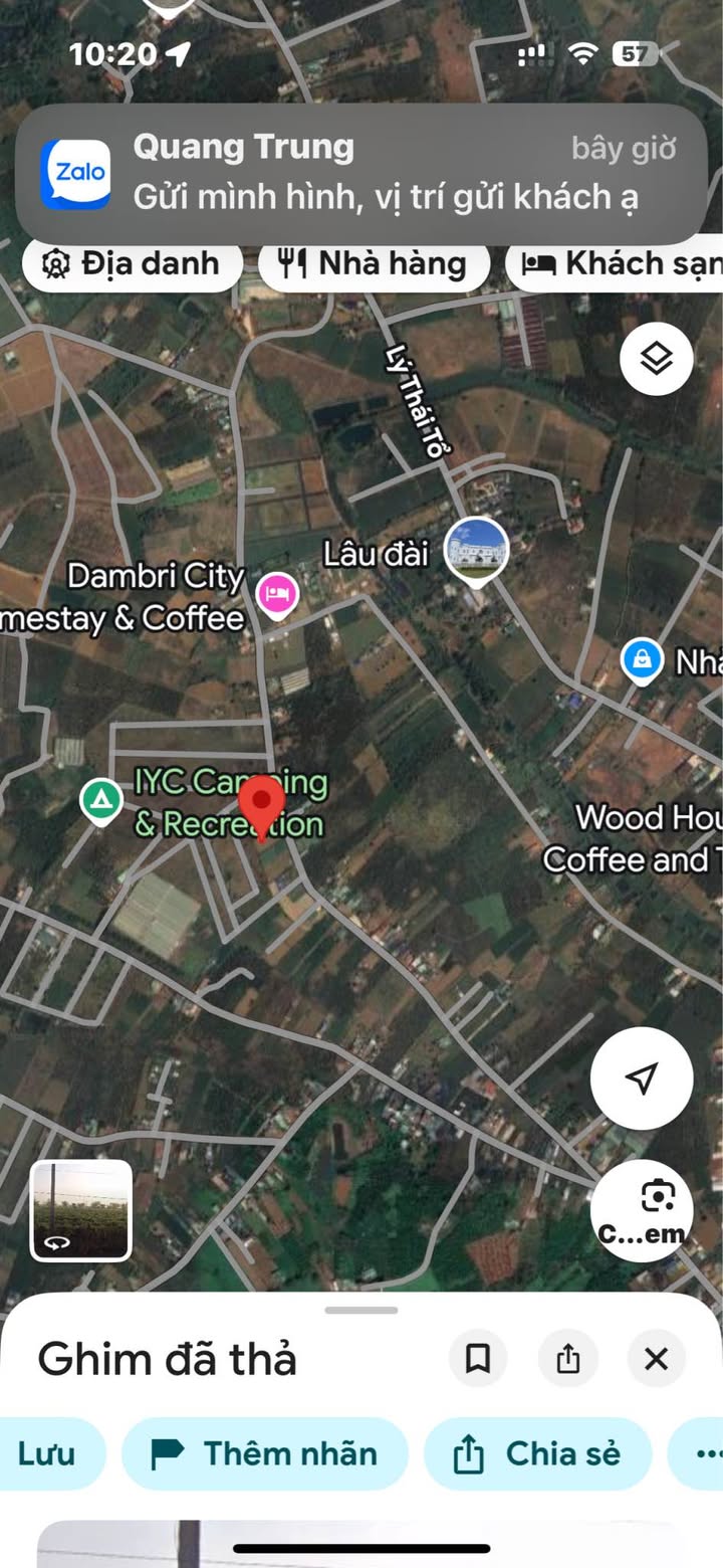 Đất thổ cư 100m² Bảo Lộc - Cơ hội đầu tư homestay gần thác Đambri