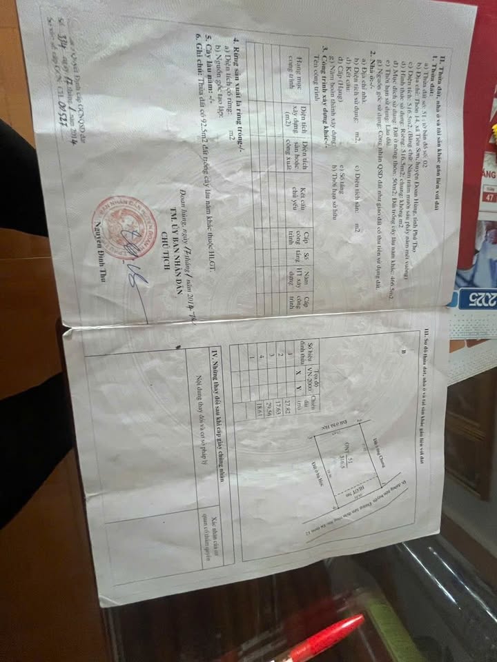 Đất ở Tiêu Sơn, Đoan Hùng 3000m² giá 1 tỷ - Đầu tư sinh lời ngay!