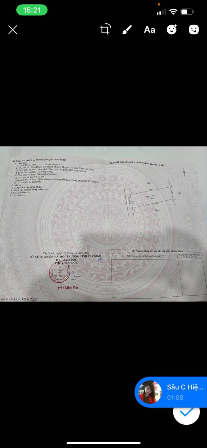 Đất nền Gò Dầu 85m² giá 300 triệu - Sổ đỏ chính chủ, vị trí đẹp!