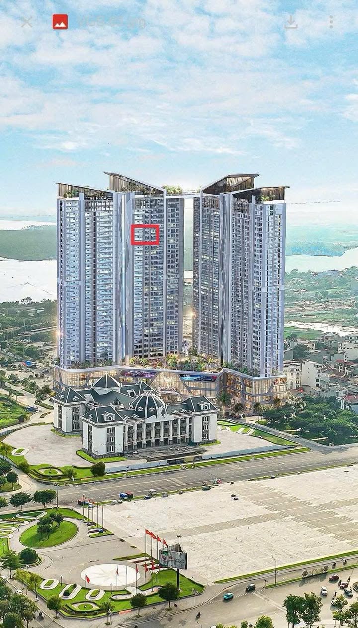 Căn hộ studio VIC Grand Square Việt Trì 33m² giá 1 tỷ - View quảng trường cực hiếm!