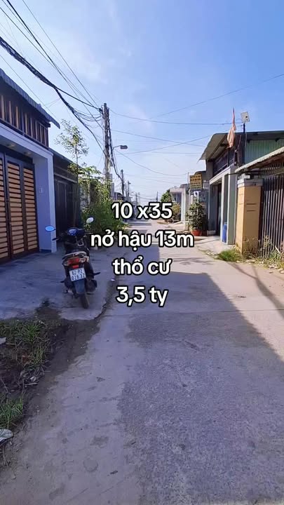 Đất nền Mỹ Hạnh Nam 350m² giá 3.5 tỷ - Vị trí đẹp, sổ riêng, nở hậu