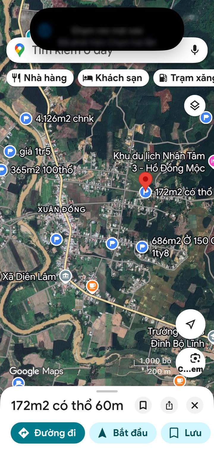 Đất Diên Xuân 174m² giá 650 triệu - Đường nhựa, thổ cư sẵn!