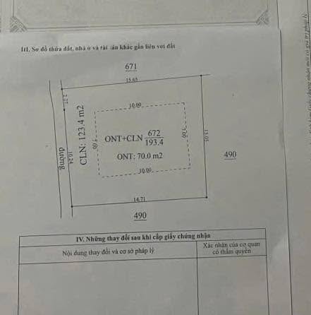 Đất thổ cư Nghĩa Trung, Việt Yên 193m² giá 1.5 tỷ - Sổ đỏ chính chủ, đầu tư sinh lời!