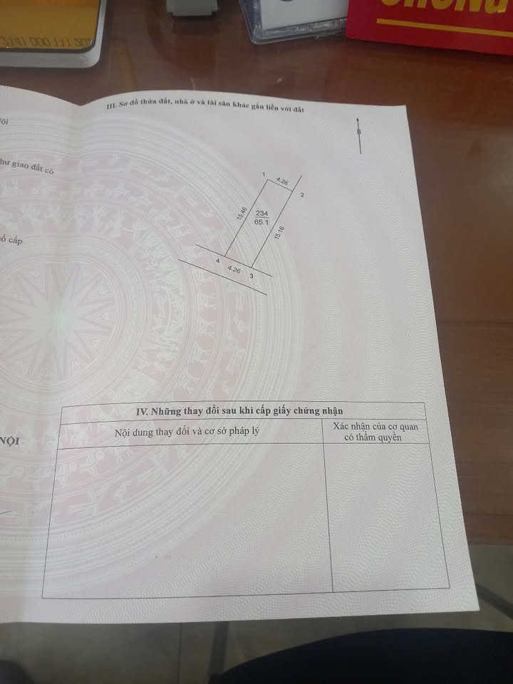 Đất nền Sóc Sơn 65m² giá 2 tỷ - Mặt tiền 4,26m, chính chủ bán gấp!