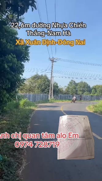 Đất nền Xuân Định, Đồng Nai 1000m² giá 2.4 tỷ - Cơ hội đầu tư sinh lời cao!