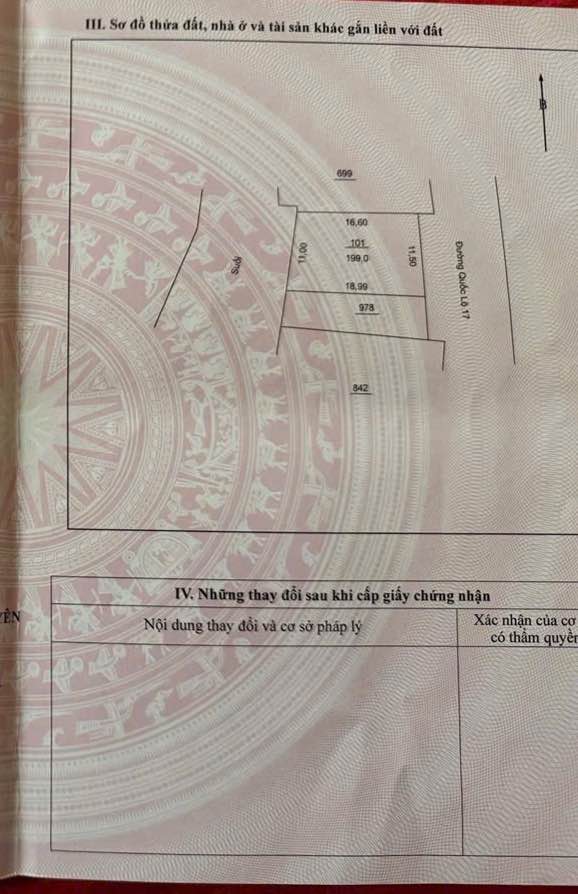 Đất mặt tiền Quốc lộ 17, Linh Sơn, Thái Nguyên 199m² giá 2.8 tỷ - Phù hợp kinh doanh!