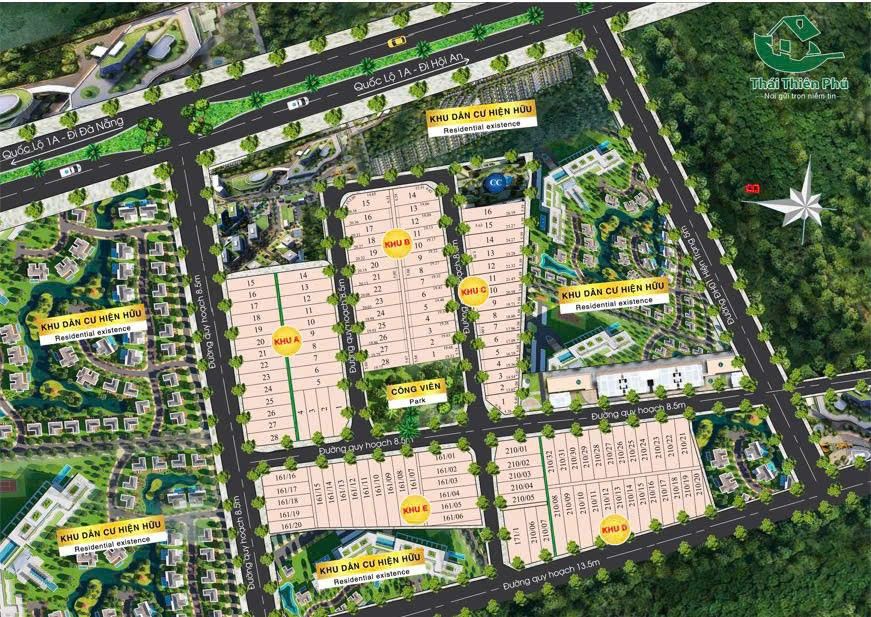 Đất nền Tái định cư Điện Thắng Bắc 116m² giá 2 tỷ - Mặt tiền 2 đường thuận lợi!