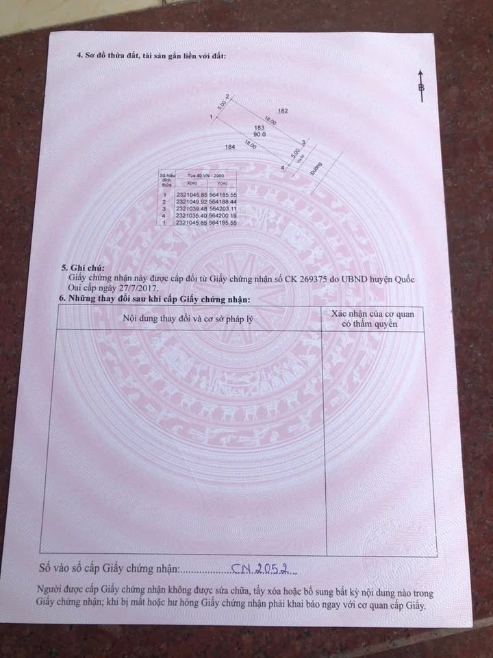 Đất đấu giá Nghĩa Hương, Quốc Oai 90m² giá 7 tỷ - Cơ hội đầu tư sinh lời!