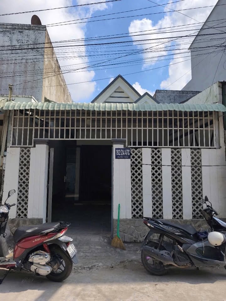 Nhà trệt Hẻm 192 Nguyễn Thông, An Thới, Cần Thơ 107m² giá 2.5 tỷ - Sân rộng đậu ô tô!