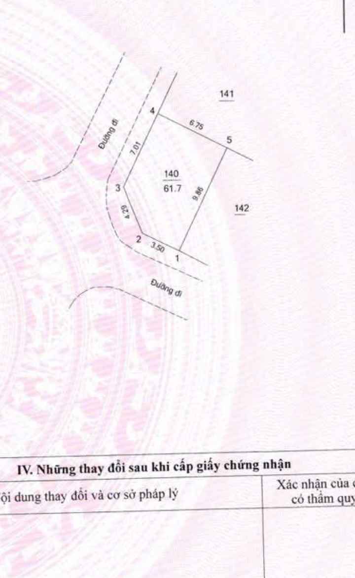 Đất dịch vụ Trạm Trôi, Hoài Đức 61.7m² - Vị trí đắc địa, đầu tư hấp dẫn!