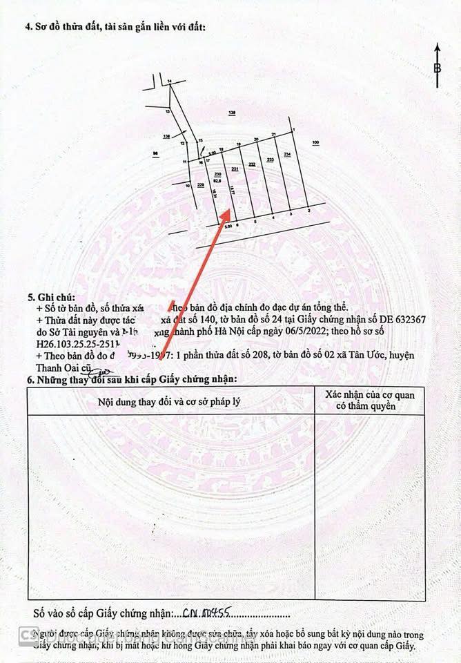 Đất nền Dân Hòa Thanh Oai 92.6m² giá 6 tỷ - Sổ hồng chính chủ, view hồ tuyệt đẹp!