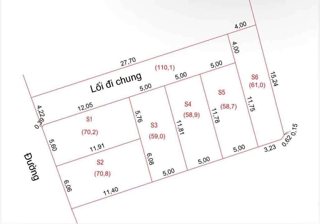 Đất Nghi Liên Vinh 64m² giá 1.1 tỷ - Vị trí đẹp nhất nhì khu vực!