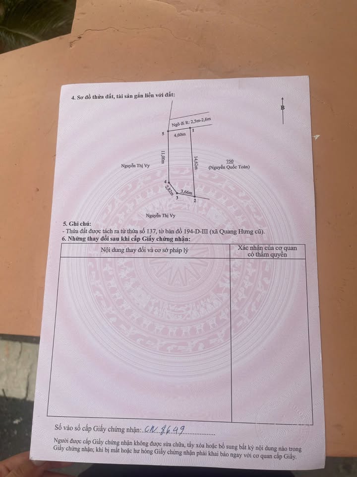 Đất thổ cư An Quang, Hải Phòng 65m² - Sổ đỏ chính chủ, đầu tư sinh lời!