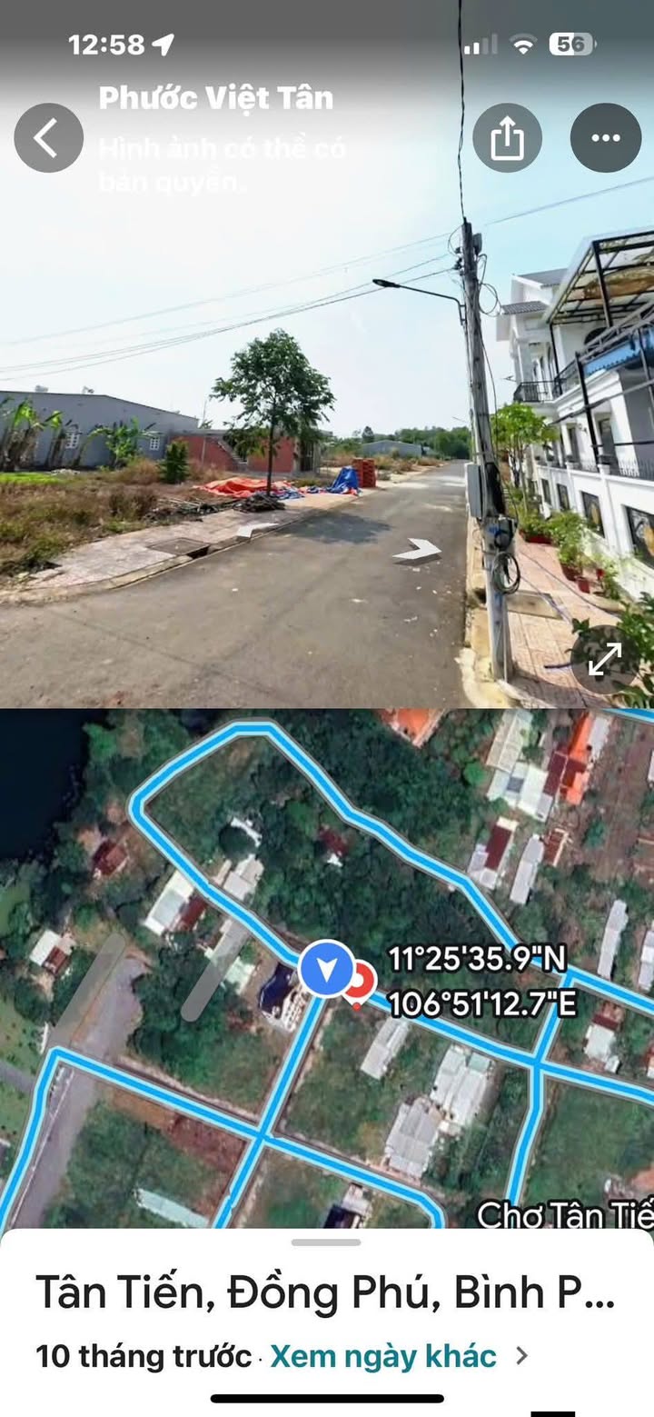 Đất nền Tân Tiến, Bù Đốp 170m² giá 1.5 tỷ - Lô góc 2 mặt tiền