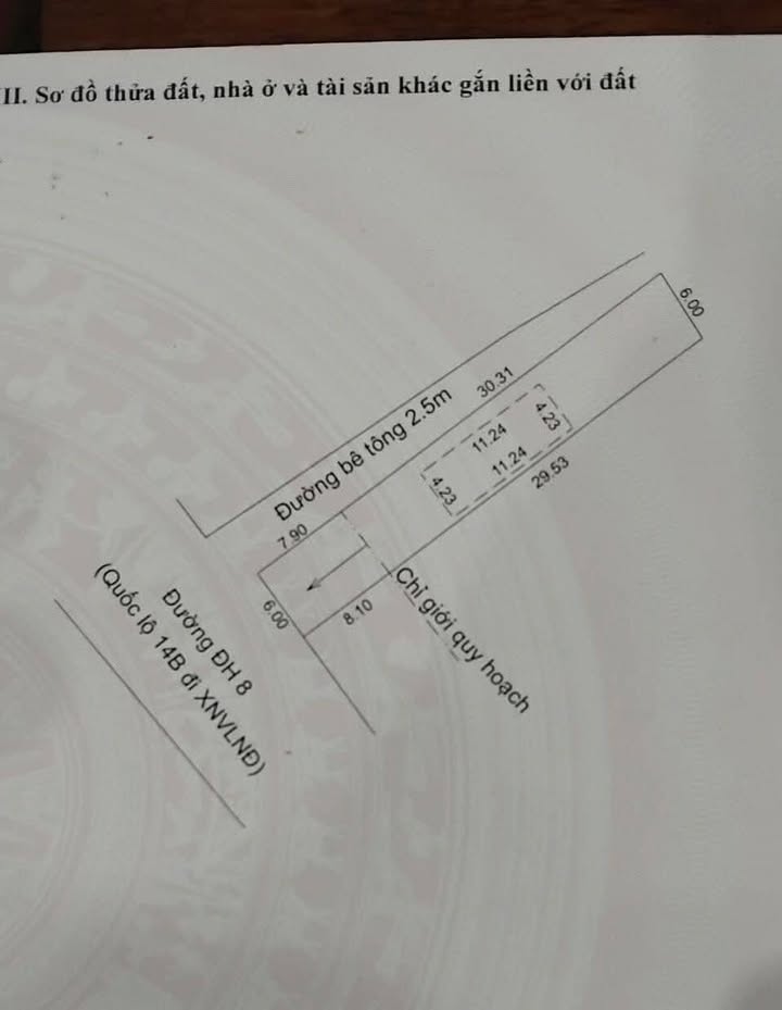 Đất nền 2 mặt kiệt đường DH8, Đà Nẵng 209m² giá chỉ 2 tỷ - Cơ hội đầu tư tuyệt vời!