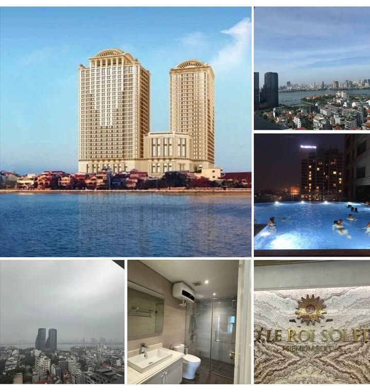 Căn hộ D’le Roi Soleil 59 Xuân Diệu 82m² giá 10 tỷ - View hồ Tây tuyệt đẹp!