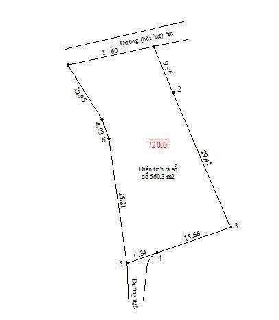 Bán đất Vân Hòa, Ba Vì 720m² giá 4 tỷ - Mặt tiền rộng, tiềm năng đầu tư!