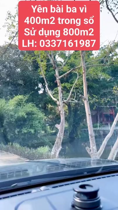 Bán biệt thự nghỉ dưỡng Yên Bài, Ba Vì 400m² - Không gian xanh yên tĩnh!