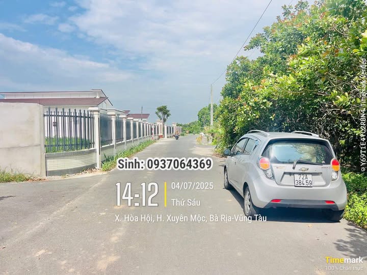 Đất Hòa Hội, Xuyên Mộc 812m² giá 1.8 tỷ - Đầu tư sinh lời lý tưởng!