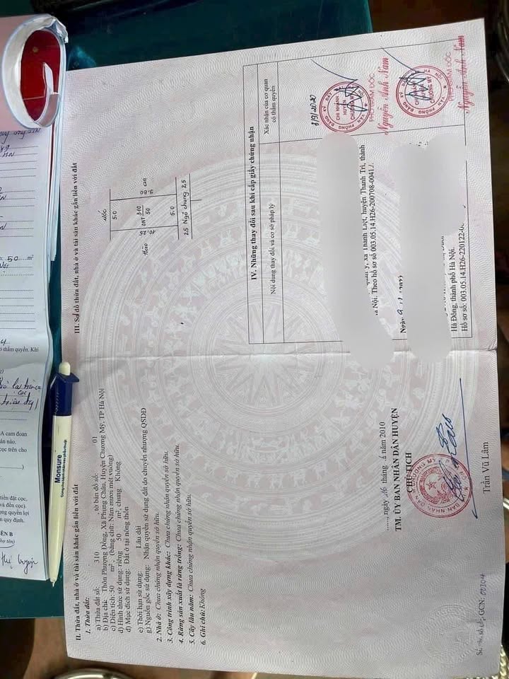 Đất nền mặt tiền Phượng Đồng, Chương Mỹ 50m² - Đầu tư sinh lời ngay!