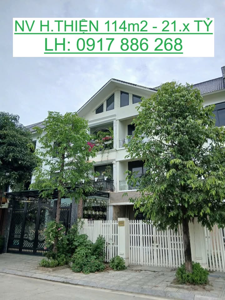 Bán nhà vườn Geleximco An Khánh 114m² giá 21 tỷ - Ngay công viên vườn hoa!