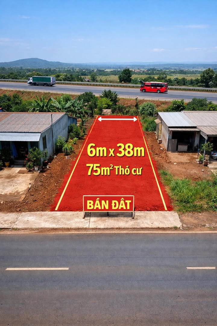 Đất nền Võ Thị Sáu - Chư Sê 75m² giá 23.25 tỷ - Đầu tư sinh lời dễ dàng!