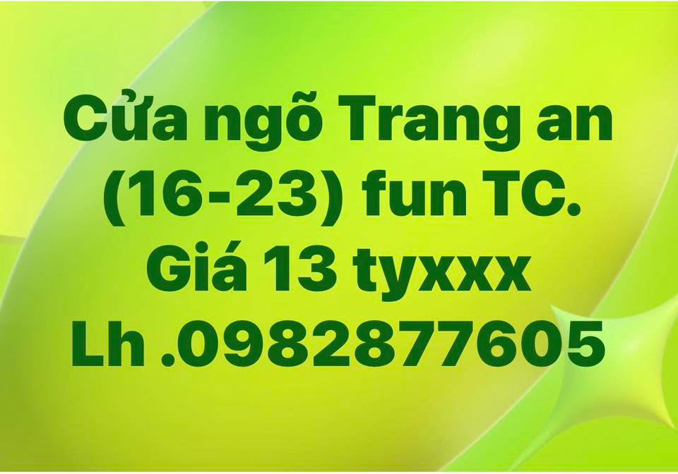Đất nền xã Kỳ Phú, Nho Quan, Ninh Bình 368m² giá 13 tỷ - Đối diện sân golf Tràng An!
