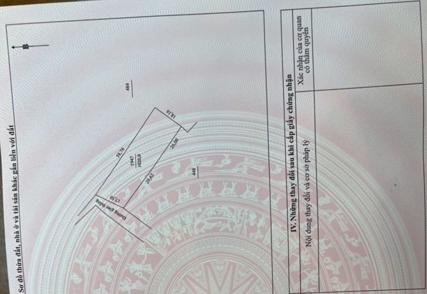 Đất thổ cư 120m² tại Huống Thượng, Thái Nguyên 1020m² - Cơ hội đầu tư hấp dẫn!