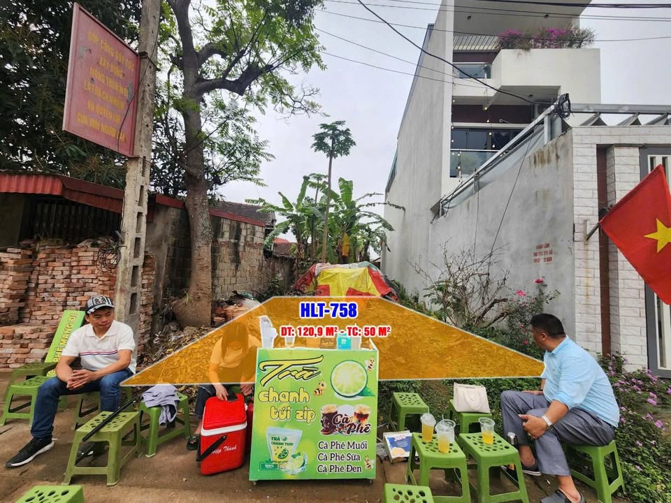 Đất nền Hữu Thủ 1 - Kim Long, Tam Dương, Vĩnh Phúc 120.9m² - Kinh doanh cực tốt!