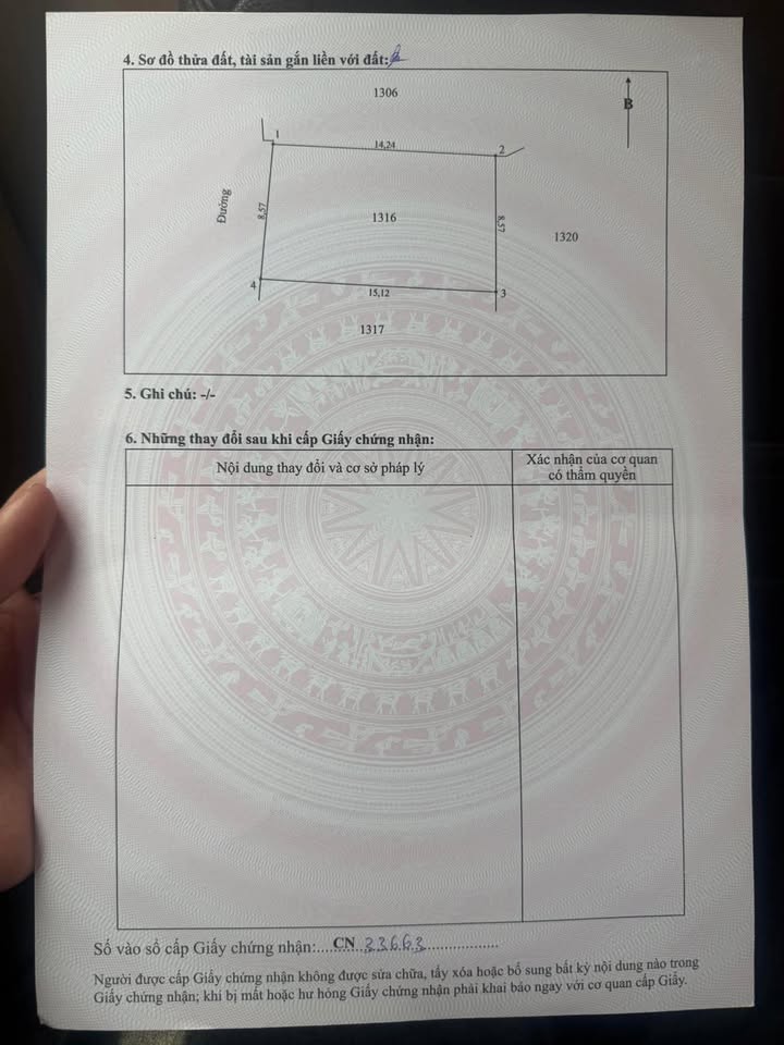 Đất Nghi Khánh 125m² giá 1.8 tỷ - Nhà mới, chỉ việc vào ở!