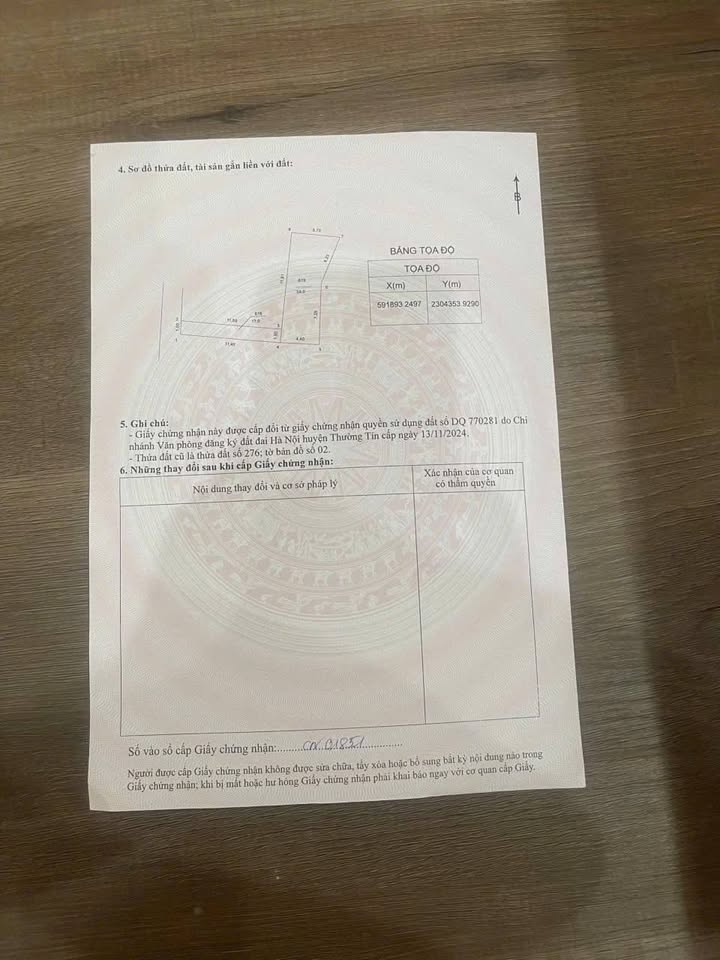 Đất Thắng Lợi Thường Tín 59m² giá 1.88 tỷ - Vị trí thuận lợi ngay Quốc lộ 1A