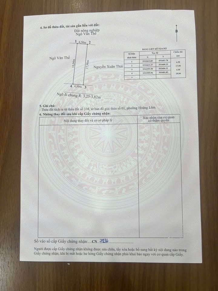 Đất thổ cư Lâm Động, Thủy Nguyên 81m² giá chỉ 1.7 tỷ - Cơ hội đầu tư tuyệt vời!