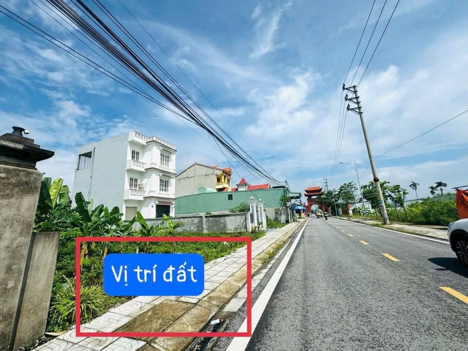 Đất nền mặt đường Hoàng Động Thủy Nguyên 198m² giá chỉ 5 tỷ - Cơ hội đầu tư hiếm có!