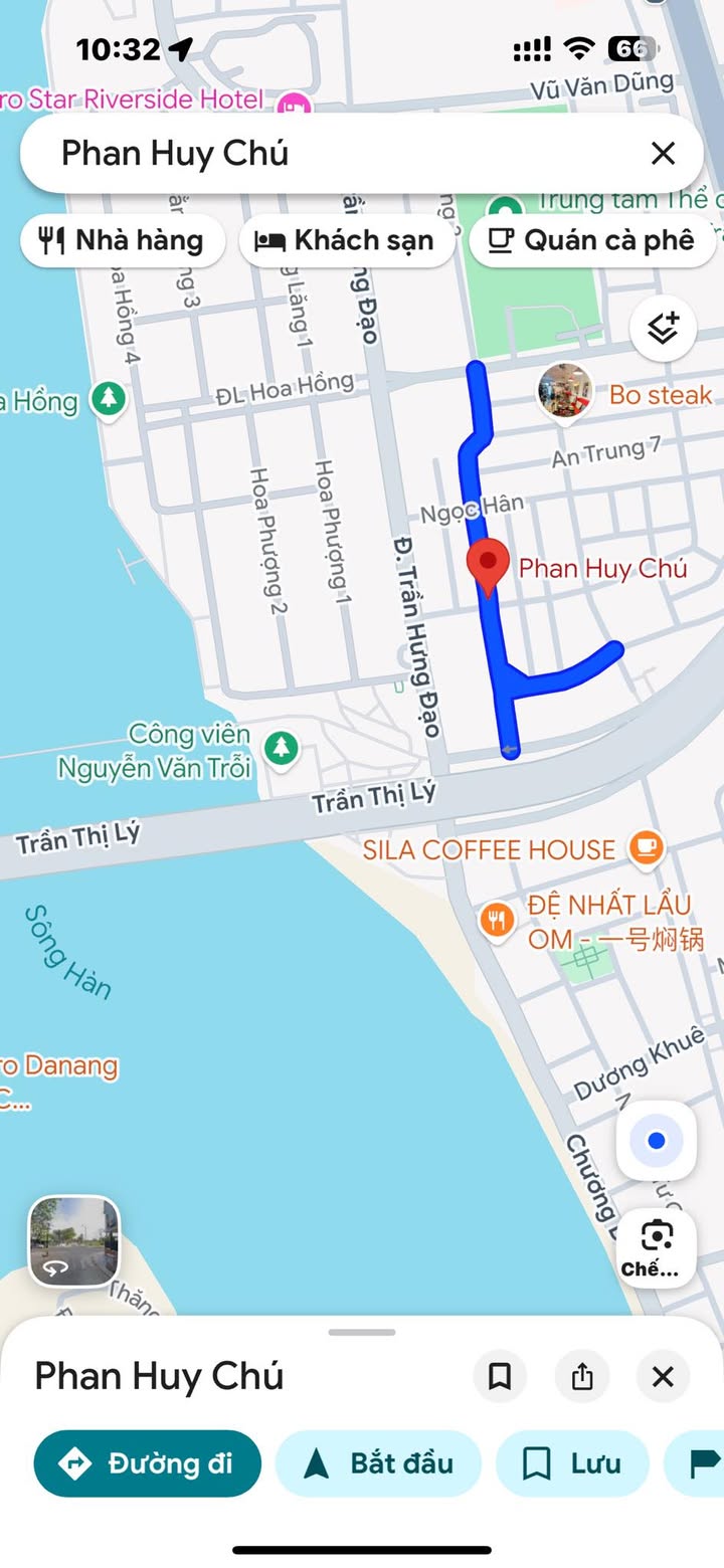 Đất cao tầng mặt tiền đường Phan Huy Chú, Đà Nẵng 227m² - Cơ hội đầu tư hấp dẫn!