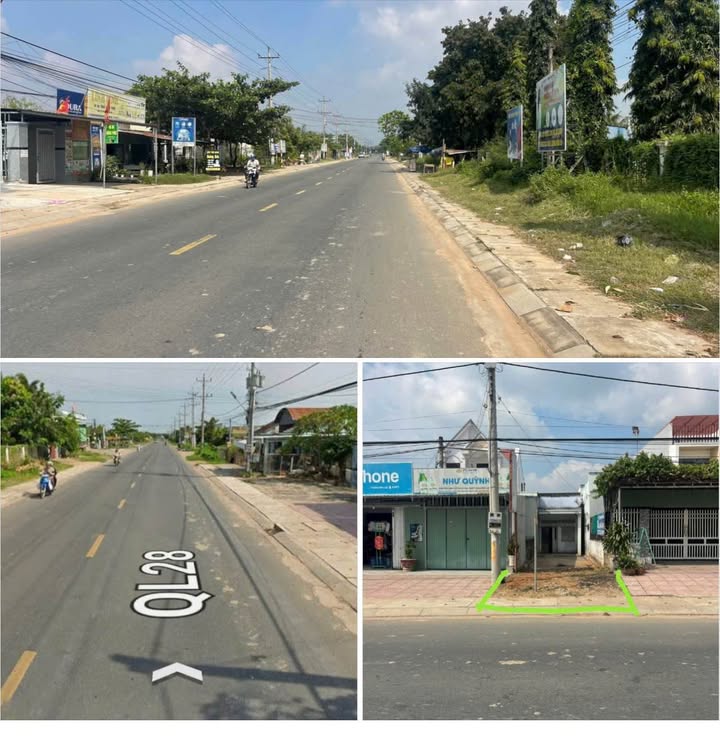 Đất thổ cư mặt tiền Quốc lộ 28, Hàm Chính 113m² giá 799 triệu - Đầu tư sinh lời ngay!