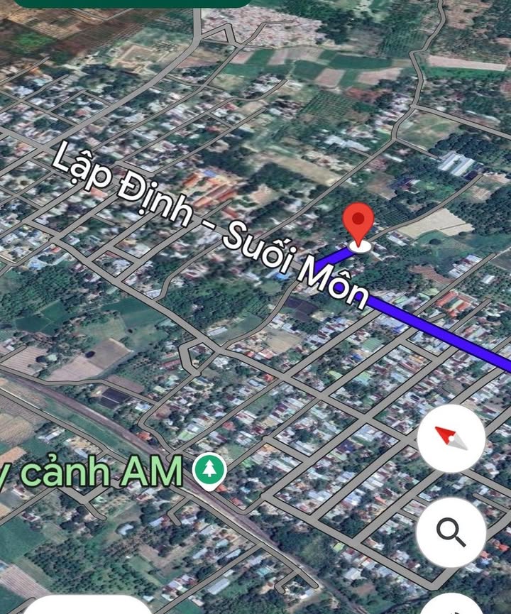 Đất nền thổ cư 134m² Thôn Suối Cát, Cam Lâm chỉ 1 tỷ - Vị trí đẹp, phong thủy tốt!