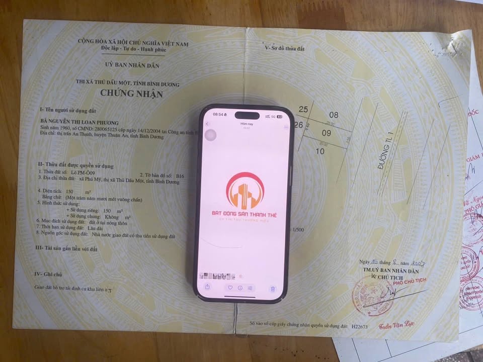 Đất nền Thủ Dầu Một 150m² giá thỏa thuận - Mặt tiền Điện Biên Phủ siêu đẹp!