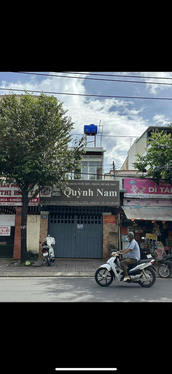 Bán nhà mặt tiền Nguyễn Thông Tân An 180m² - Tiềm năng kinh doanh lớn!
