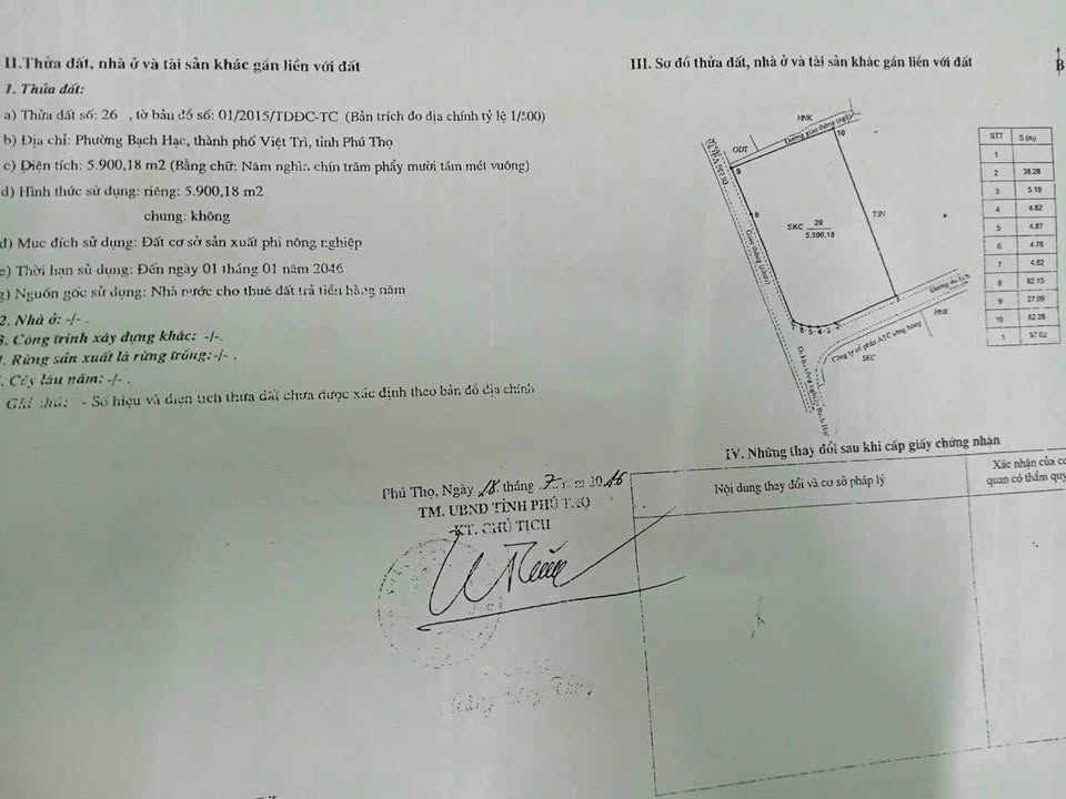 Đất thương mại - công nghiệp 5900m² Bạch Hạc, Việt Trì - Vị trí vận tải tối ưu