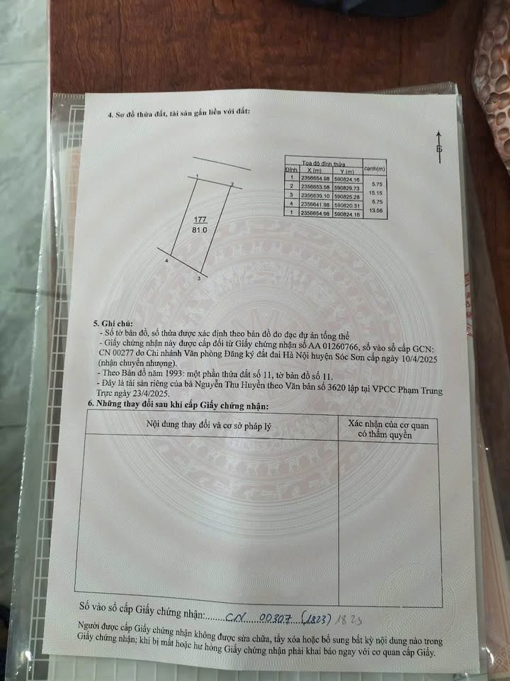 Đất nền xã Trung Giã, Sóc Sơn, Hà Nội 81m² giá thỏa thuận - Cơ hội đầu tư hấp dẫn!
