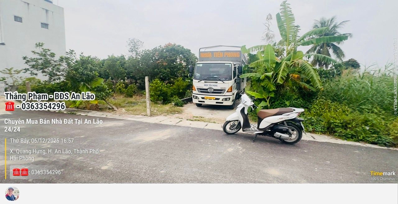 Đất nền Thôn Quang Khải, Quang Hưng, An Lão 90m² giá 700 triệu - Pháp lý rõ ràng, ô tô đỗ cửa!