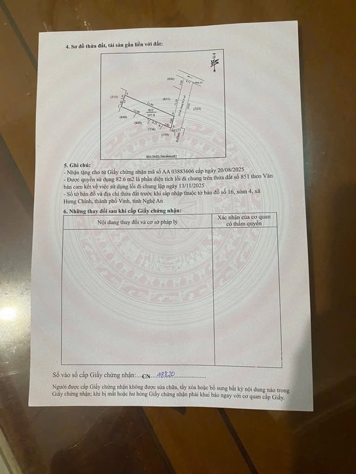 Đất nền Hưng Chính Vinh 107.8m² giá 2.4 tỷ - Tiềm năng đầu tư lớn!