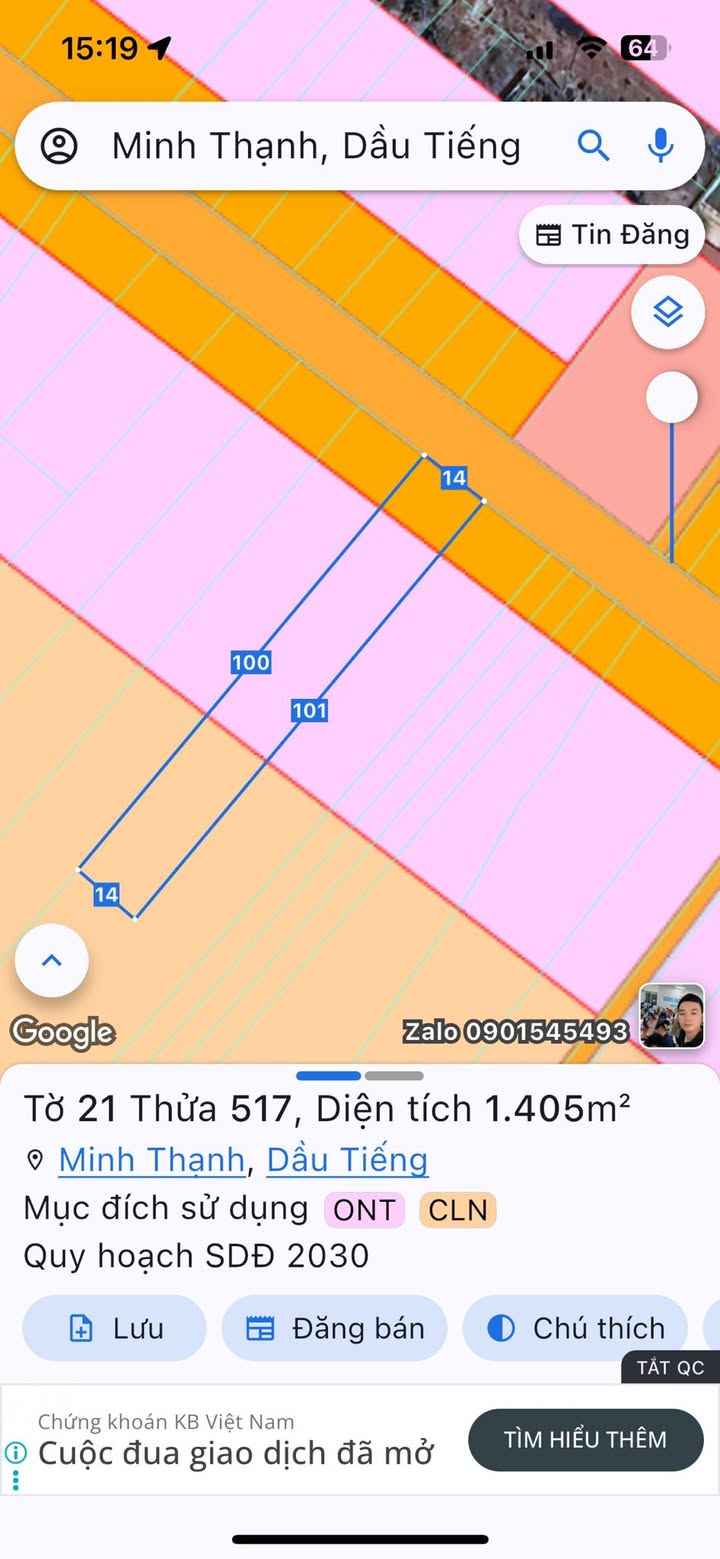 Đất nền Minh Thạnh Dầu Tiếng 749m² giá 200 triệu - Cơ hội đầu tư tốt nhất!