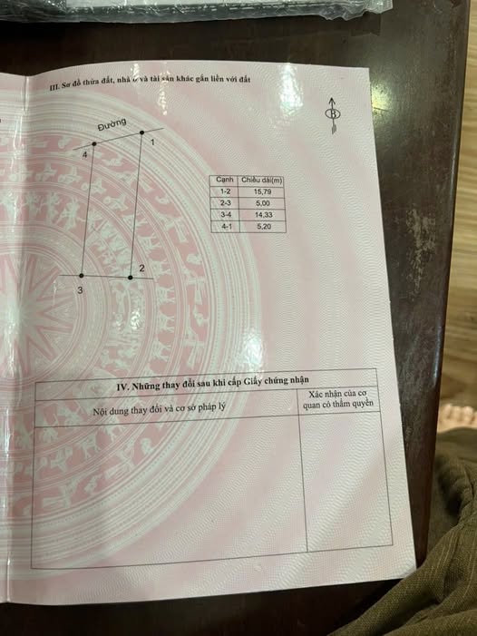 Đất nền Hương Canh 75m² giá 2 tỷ - Sổ đỏ chính chủ, vị trí đẹp!