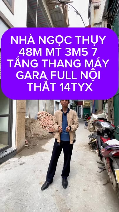 Nhà Ngọc Thụy Long Biên 48m² giá 14 tỷ - Full nội thất cao cấp, thang máy tiện nghi!