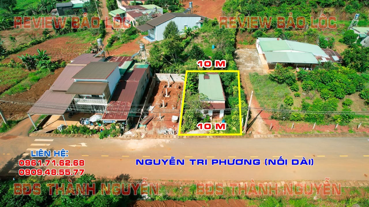 Đất nền Bảo Lộc 10m² giá 2.5 tỷ - Đường rộng, vị trí đẹp!