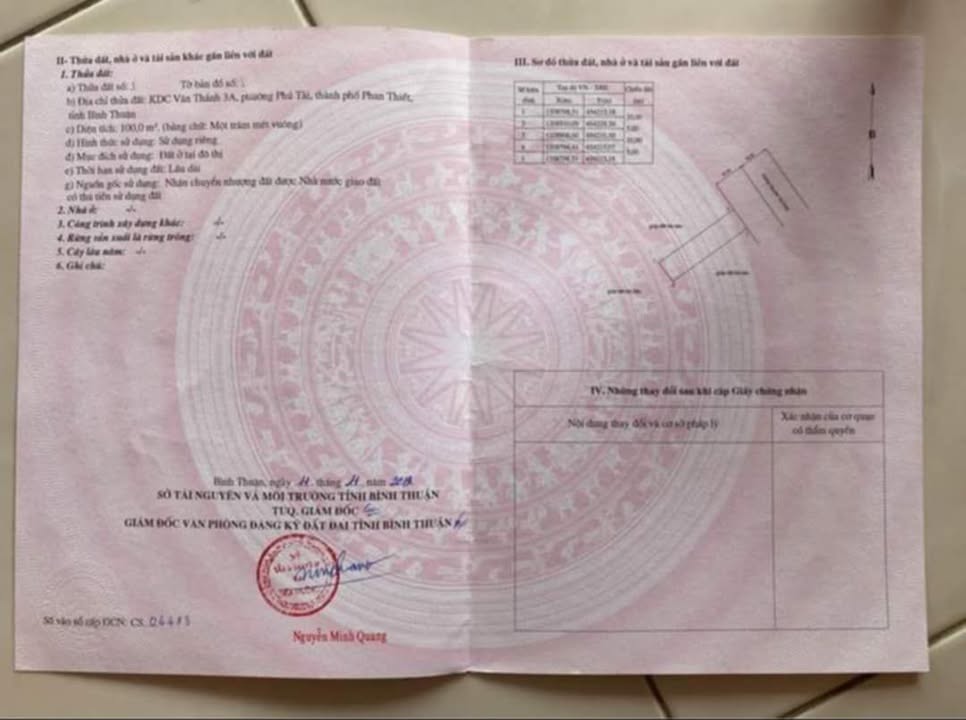 Đất nền Phan Thiết 100m² giá thỏa thuận - Mặt tiền đường Nguyễn Thị Định!